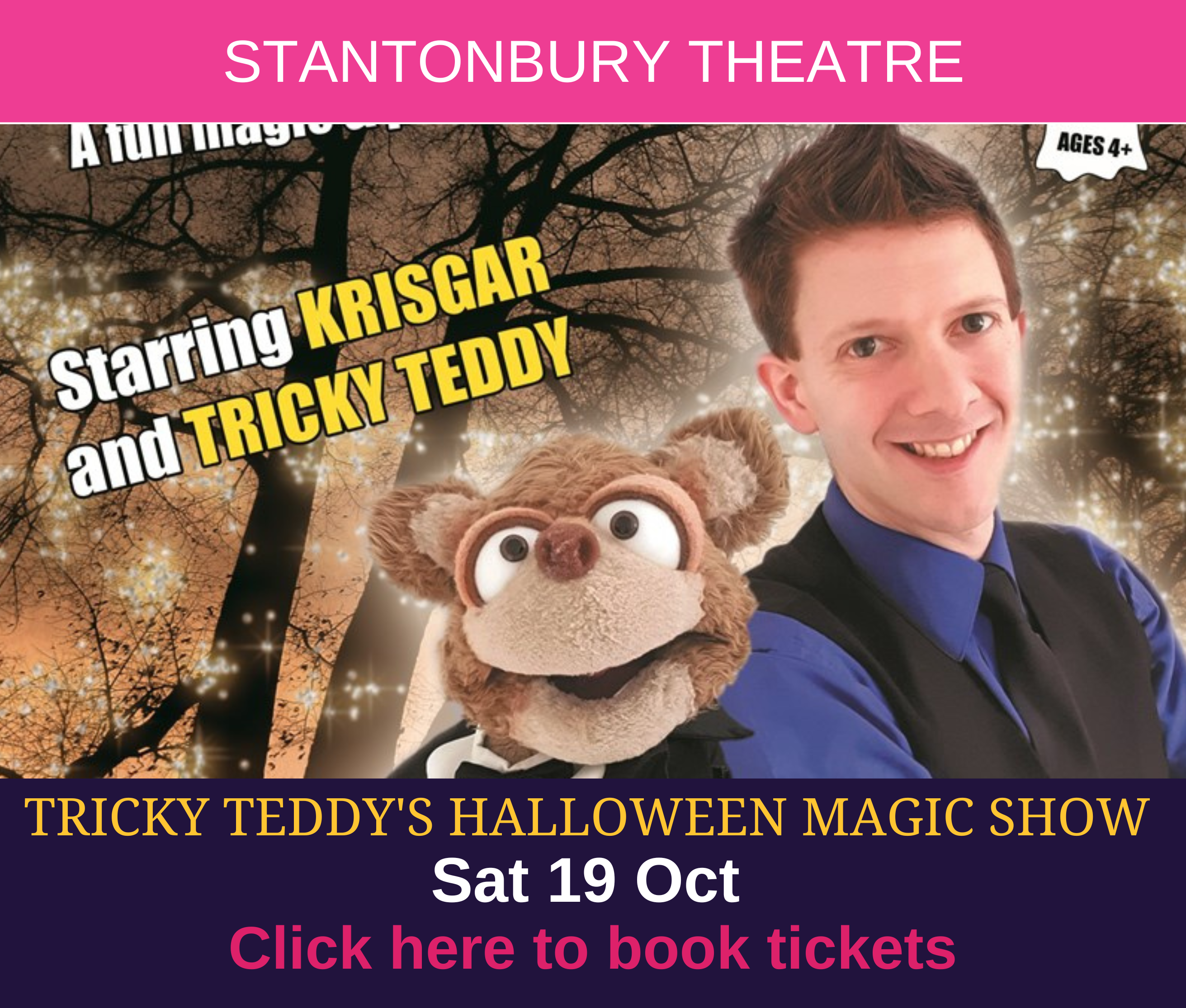 Tricky Teddy's Halloween Magic Show