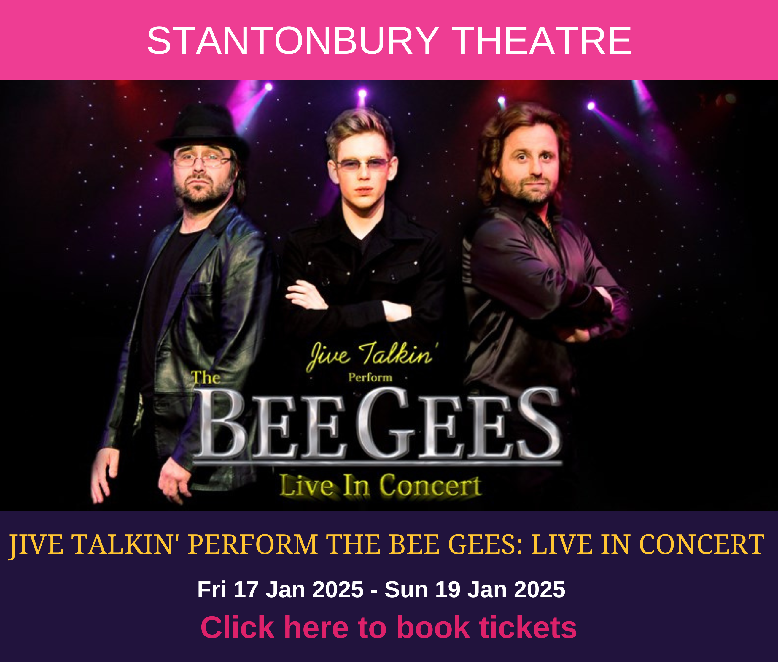 Jive Talkin' perform The Bee Gees: Live in Concert