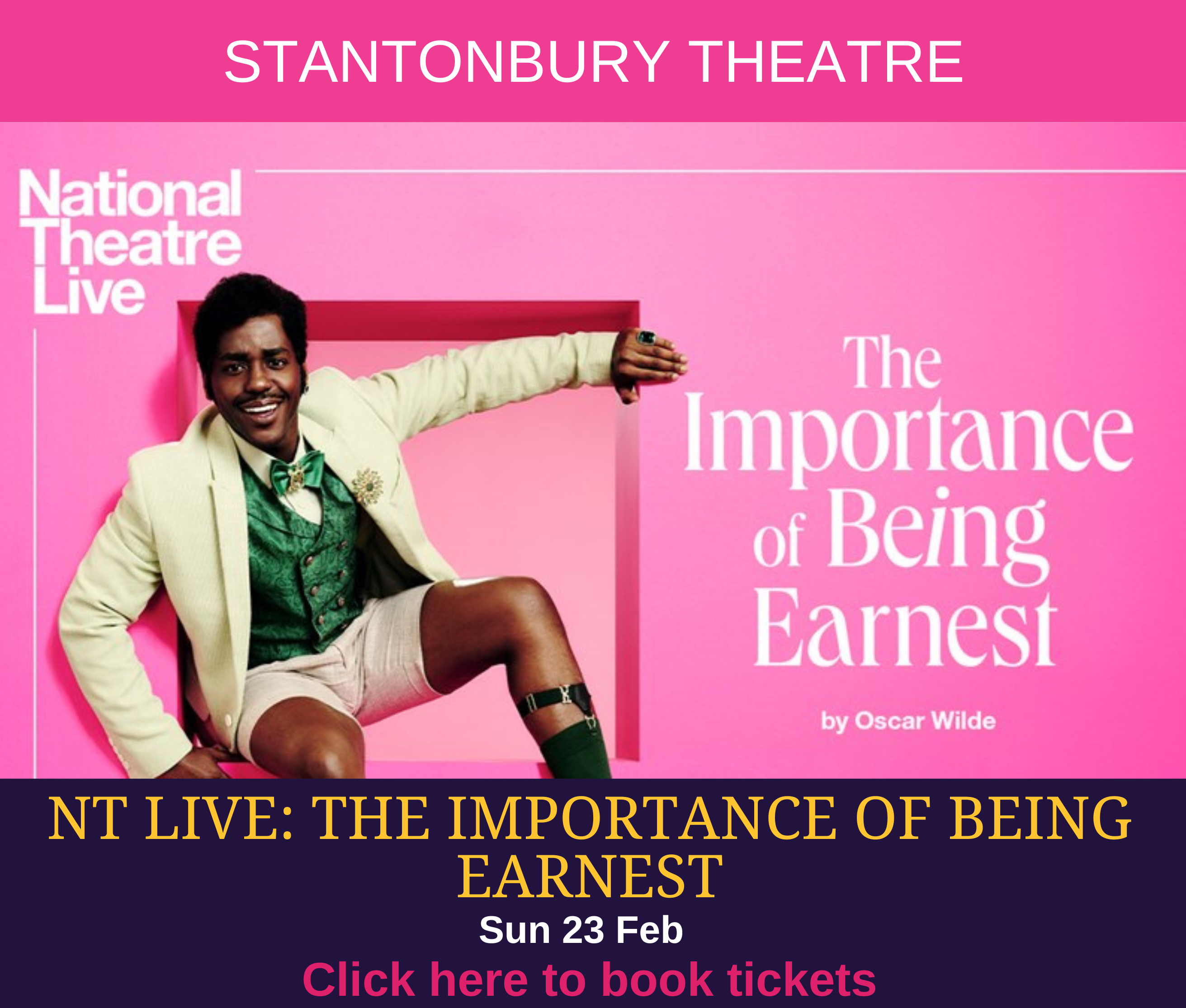 NT Live: The Importance of Being Earnest