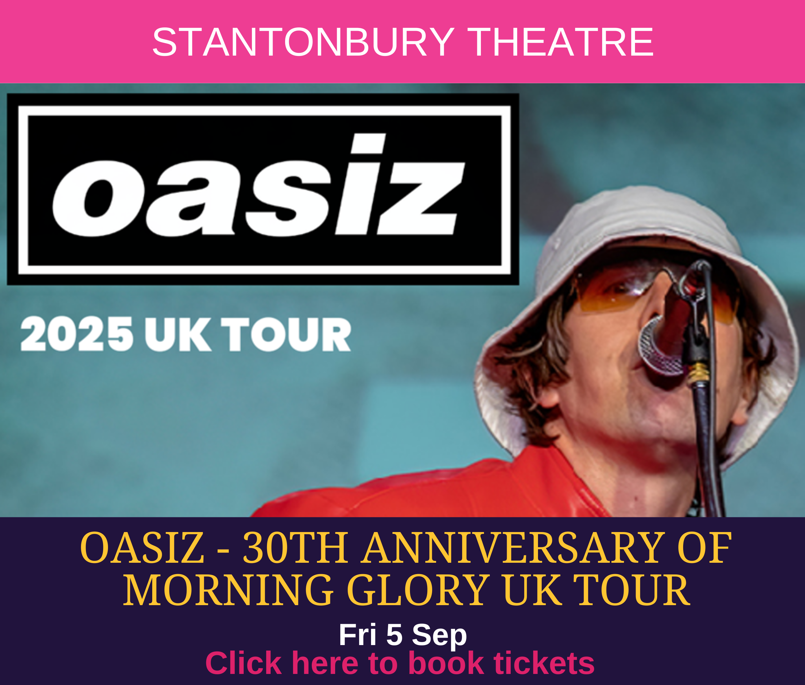 OASIZ - 30th Anniversary of Morning Glory UK Tour